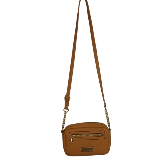 Andrew Marc Handbags - Andrew Marc yellow mustard crossbody purse bag
